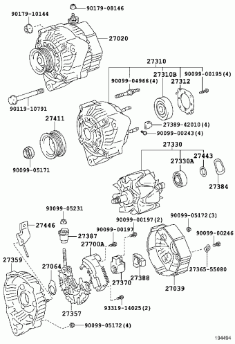 LEXUS LS400 UCF20L-AEPGKA UCF20