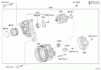 LEXUS ES350/300H/2## ASZ10L-AETGBW ASZ10,AXZA10,AXZH10,GSZ10,MXZA10