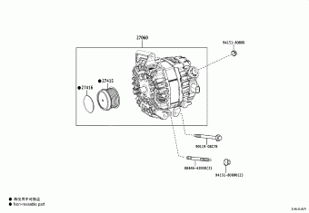 LEXUS RX SERIES TALA15L-AWZGTV AALH1#,TALA1#,TALH17