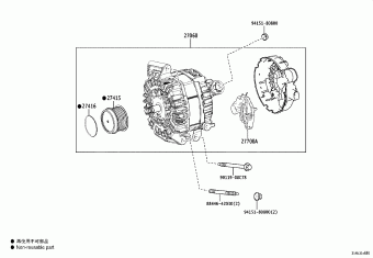 LEXUS RX SERIES TALA10L-AWZGTA AALH1#,TALA10,TALH17
