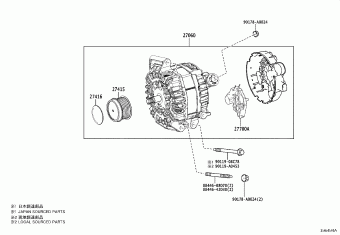 LEXUS TX SERIES TAUA10L-BWZGTA GYU15,TAUA1#,TAUH15