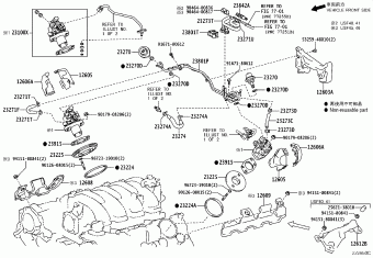 LEXUS LS460/460L USF41L-AEZGHA USF4#