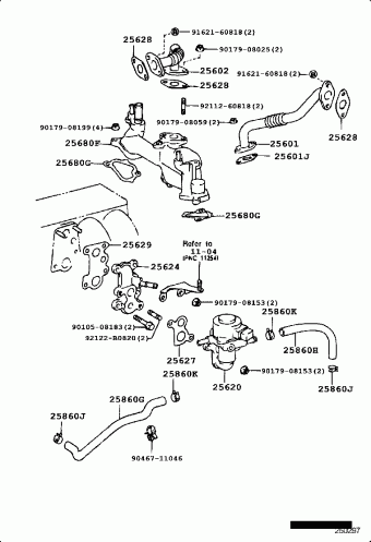 LEXUS LS400 UCF20L-AEPGKA UCF20