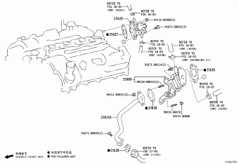 LEXUS LS500/500H GVF55L-AEVGHA GVF5#,VXFA5#
