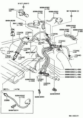 LEXUS ES250 VZV21L-CTPNKA VZV21