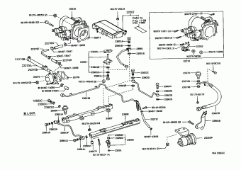 LEXUS LS400 UCF10L-AEPGKW UCF10