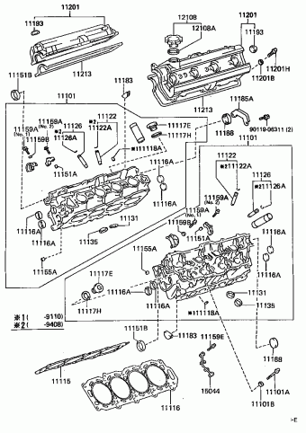LEXUS LS400 UCF10L-AEPGKW UCF10