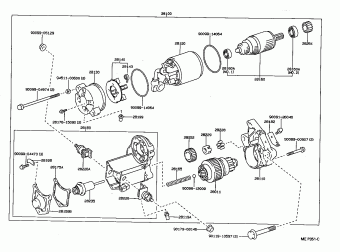 LEXUS LS400 UCF10L-AEPGKW UCF10
