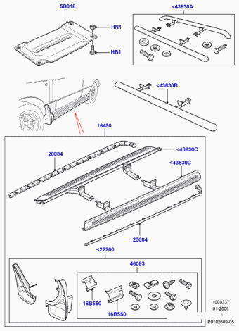 Range Rover (GCAT) 2002-2009 17.01.2007 34TVZS