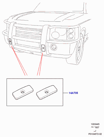 Range Rover (GCAT) 2002-2009 17.01.2007 34TVZS