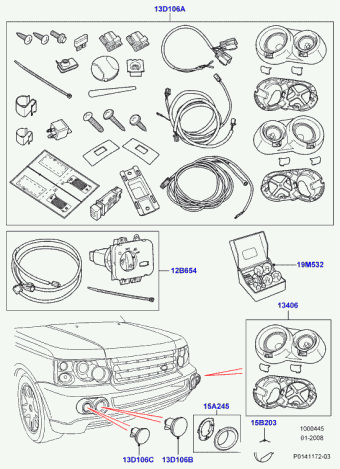 Range Rover Sport (GCAT) 2005-2009 14.12.2005 Java Black