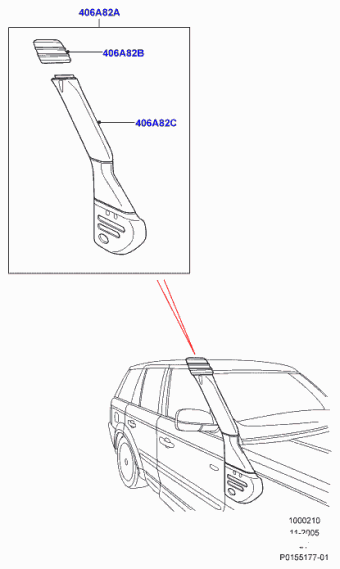 Range Rover Sport (GCAT) 2005-2009 14.12.2005 Java Black