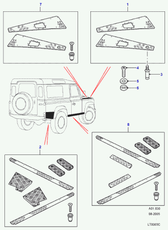 Defender 1987-2006 2005 AAG001 - Solihull Plant Built