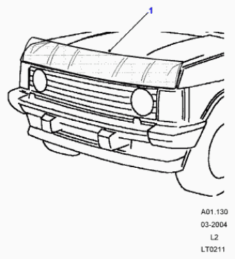 Range Rover Classic MY1992-MY1994 1992 AAG001 - Solihull Plant Built