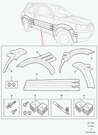Freelander 1996-2006 2002 AAG001 - Solihull Plant Built