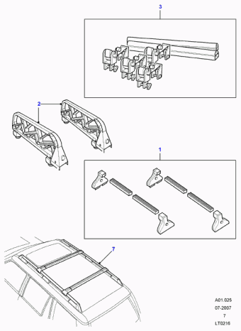 Range Rover MY1995-RunOut 1999 AAG001 - Solihull Plant Built