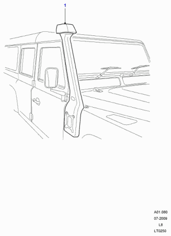 Defender 2007- 2008 AAG001 - Solihull Plant Built