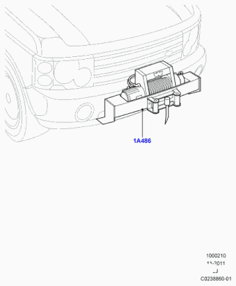 Range Rover (GCAT) 2010-2012 13.07.2009 Alaska White (909)