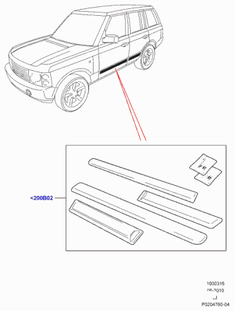 Range Rover (GCAT) 2010-2012 13.07.2009 Alaska White (909)