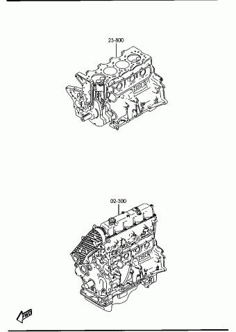 B2500 HABITACLE DOUBLE DIESEL