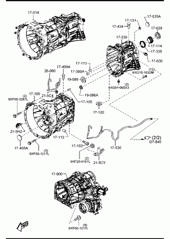BT-50 HABITACLE DOUBLE DIESEL