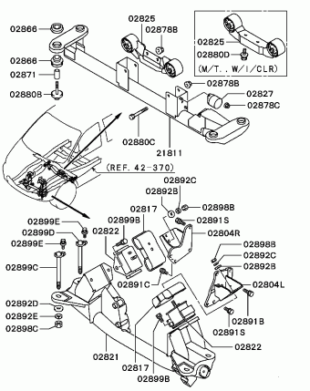 SPACE GEAR/L400 VAN Europe (EUROPE) PB5V
