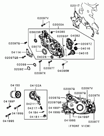 SPACE GEAR/L400 VAN Европа (EUROPE) PA3W