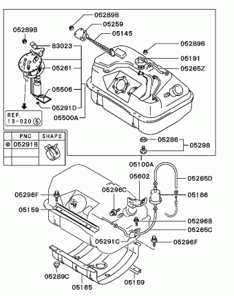 PAJERO/MONTERO<SHORT> General (EXPORT) V11W