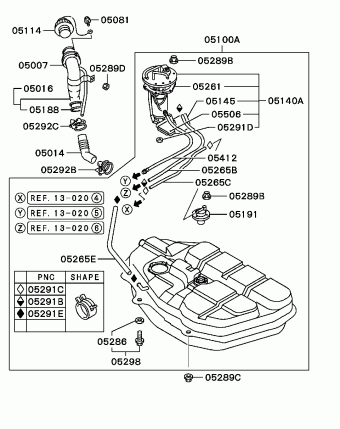 LANCER STATION WAGON Europe (EUROPE) CD4W