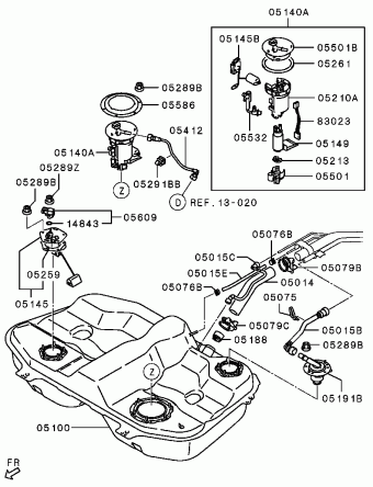 GALANT Северная Америка DJ1A