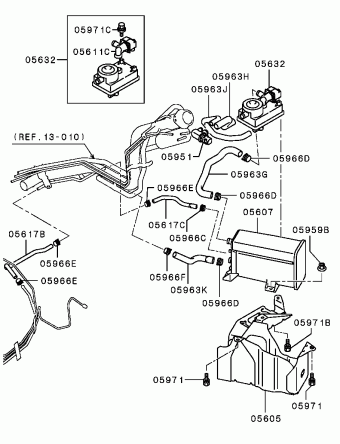 AIRTREK/OUTLANDER Общий (EXPORT) CU5W