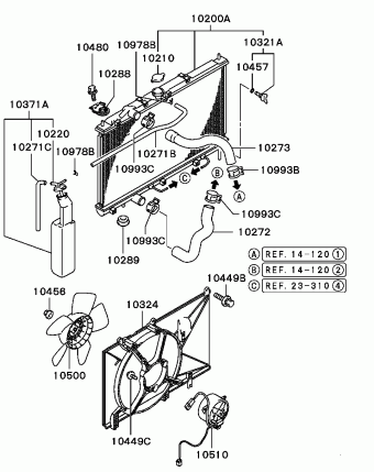 COLT/LANCER Общий (EXPORT) CK2A