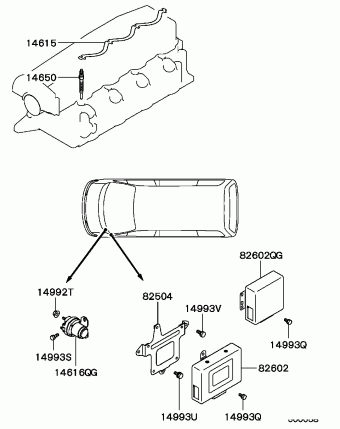 SPACE GEAR/L400 VAN Europe (EUROPE) PD5W