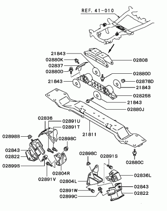 MONTERO SPORT K96W 10.1997