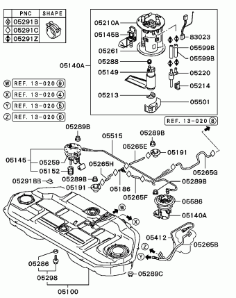 SPACE WAGON General (EXPORT) N84W