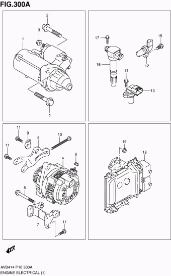 Ciaz AVB414 AVB414 (E10,E71,E85,E96)