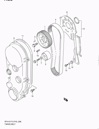 Alto - A-Star/Celerio/800/Fronte/Cultus RF410 RF410 (MY 2004)