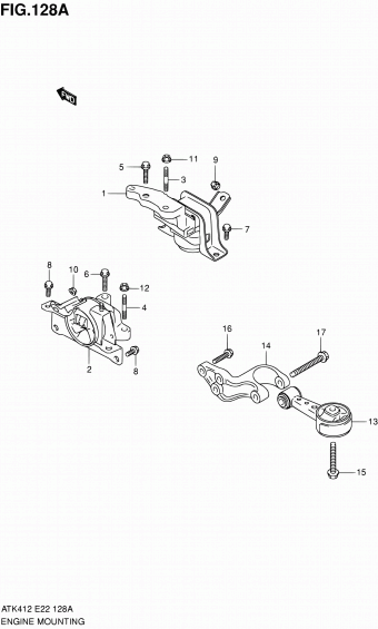 Ignis ATK412 ATK412 (E02,E22)