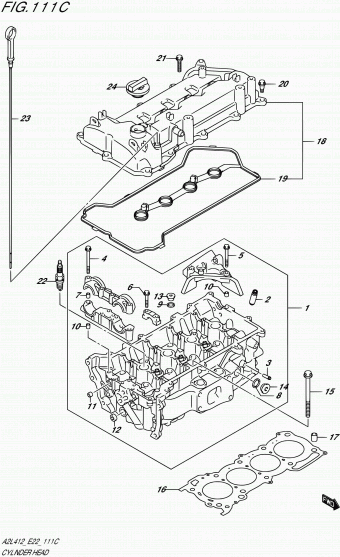 Swift A2L414 A2L414 (E02,E22)