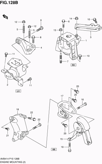 Ciaz AVB414 AVB414 (E10,E71,E85,E96)