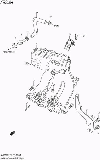 Alto - A-Star/Celerio/800/Fronte/Cultus AOD308 AOD308-2 EXP (E10,E96)