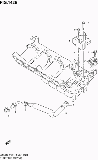 Baleno/Esteem A1K412 A1K412 (E02,E22)