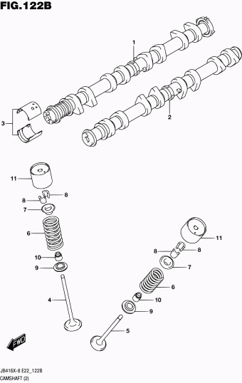 Grand Vitara JB424 JB424X-8 (E10,E48,E96)