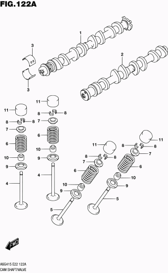 Jimny A6G415 A6G415 (E02,E22,E54)