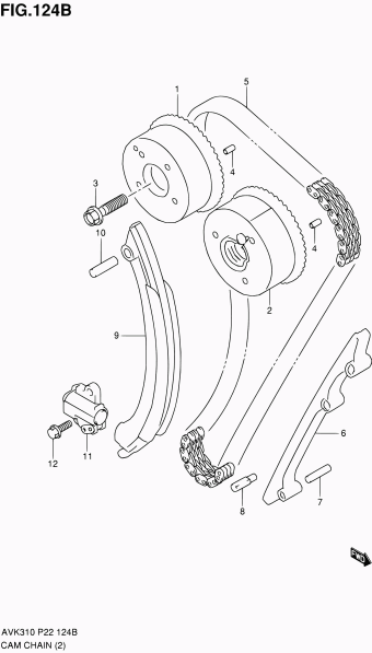 Alto - A-Star/Celerio/800/Fronte/Cultus AVK310 AVK310 (P02,P22)