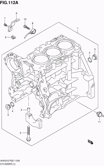 Alto - A-Star/Celerio/800/Fronte/Cultus AVK310 AVK310 (P02,P22)