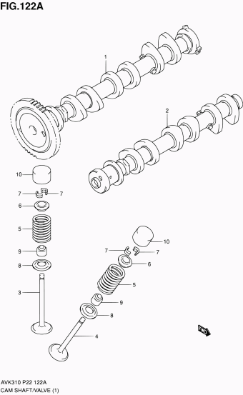 Alto - A-Star/Celerio/800/Fronte/Cultus AVK310 AVK310 (P02,P22)