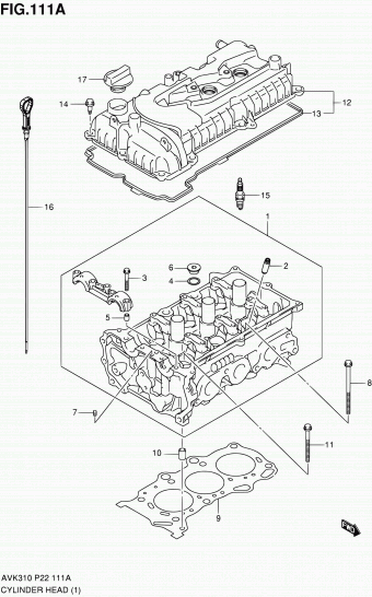 Alto - A-Star/Celerio/800/Fronte/Cultus AVK310 AVK310 (P02,P22)