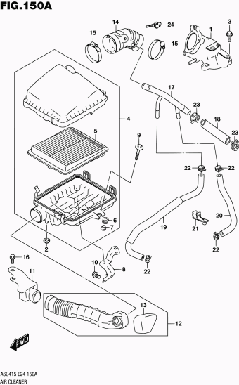 Jimny A6G415 A6G415 (E43)