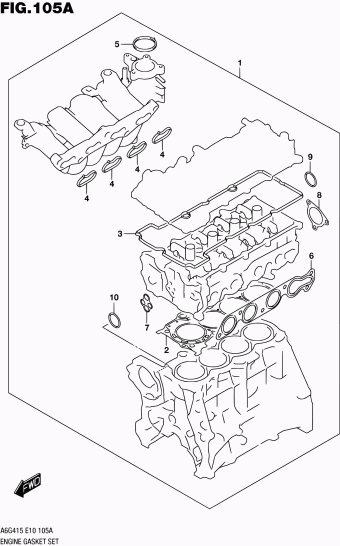 Jimny A6G415 A6G415 (E10,E85,E96)